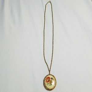 Gold toned locket